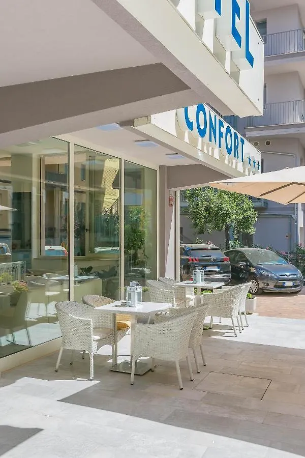 ***  Hotel Confort リミニ イタリア